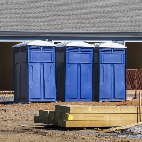 what is the cost difference between standard and deluxe portable toilet rentals in Glasgow Oregon